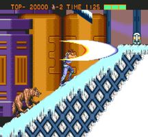 Strider sur Sega Megadrive
